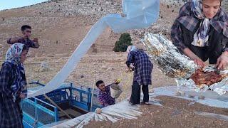 From destruction to beauty: the efforts of Umm al-Binin and Milad in the reconstruction of the roof