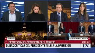 Con duras críticas al kirchnerismo, Milei propuso blindar el equilibrio fiscal y reforzar el ajuste