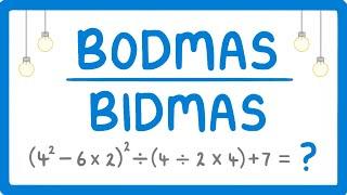 How to use BODMAS (Order of Operations)