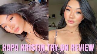 CONTACTS FOR DARK EYES  HAPA KRISTIN TRY ON REVIEW!