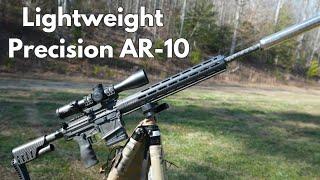 Lightweight, precision 6mm Creedmoor AR-10.