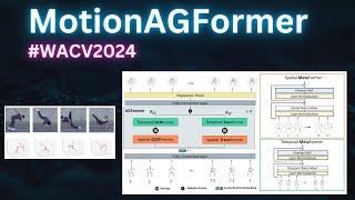 MotionAGFormer (WACV2024): Enhancing 3D Human Pose Estimation with a Transformer-GCNFormer Network