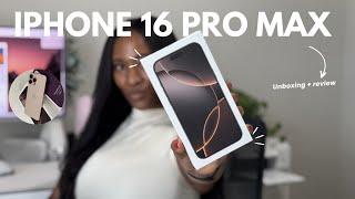 iPhone 16 Pro Max Unboxing and First Impressions!