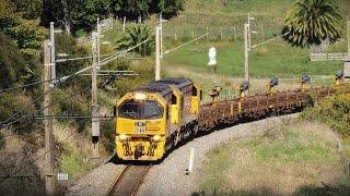 KiwiRail Action in the Central Plateau (Chasing 234)