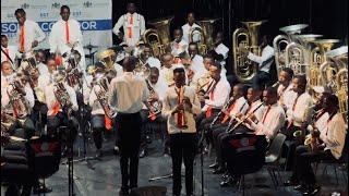 Ezase-Vaal Brass Band plays “Bokang Modimo” at the Mamazane Annual Concert  