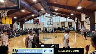 Devon Prep Vs Neumann Goretti