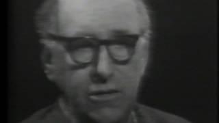 Anthony Cronin documentary on Patrick Kavanagh, Brendan Behan & Flann O'Brien. Part 4 of 4