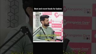 5 good and Bad food for children explained | kannada podcast | The info monster |