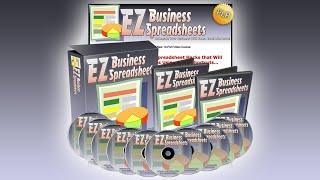 EZ Business Spreadsheets - Video Training with Private Label Rights