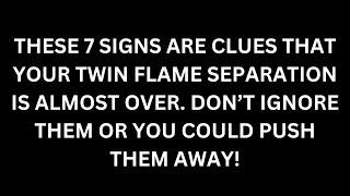 Twin Flames: 7 Signs Separation Is Almost Over