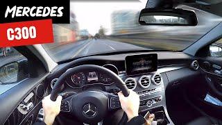 Driving 2016 Mercedes Benz C Class C300 4MATIC POV