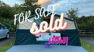 *** SOLD *** We are selling our Folding Camper