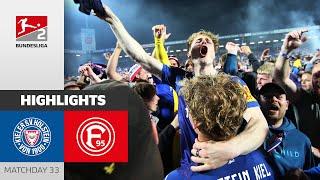 First Time In History: Kiel Goes Bundesliga | Holstein Kiel - Fortuna Düsseldorf 1-1 | Highlights