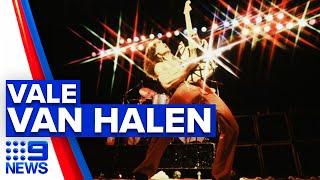 Rock icon Eddie Van Halen dies from cancer | 9 News Australia