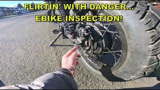 Flirtin' With Danger... Ebike Inspection! #ebike #safety #electricbike #graffitix