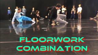 Floor Work Combo - slides&roll(Kibbutz Contemporary Dance Company)