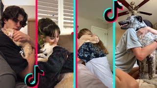 Hugging you pet challenge - Tiktok Compilation