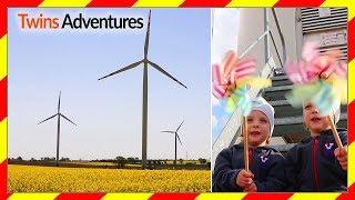 WINDMILL FOR KIDS | WIND FARM |  WIND TURBINE FOR KIDS