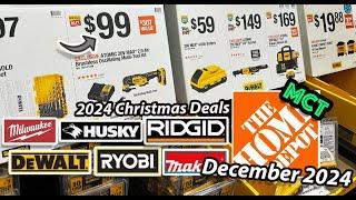 CHRISTMAS Dewalt deals at Home Depot