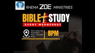 RHEMA ZOE MINISTRIES INTERNATIONAL MID-WEEK BIBLE STUDY SERVICE (02/10/2024)