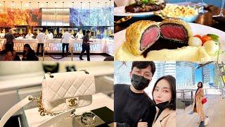 미국일상 VLOG | 30만원짜리 고든램지 헬스키친 코스요리 "2배"로 즐기는 꿀팁! How to Enjoy Gordon Ramsay's Hell's Kitchen 200%!!