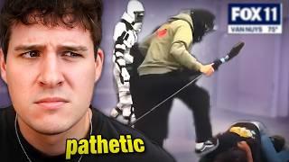 YouTuber I Roasted Assaults a Dude and Deletes Channel...