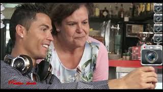 Ronaldo's Best Moment with His Fans in a Coffee Shop #cristianoronaldo #football #fans  #respect