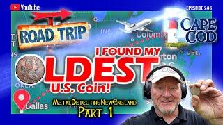 Part 1 | I Found My Oldest U.S. Coin to Date | Metal Detecting in New England | Preacher Digger