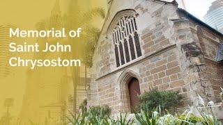 2024.09.13 -  8am  Mass for the Memorial of Saint John Chrysostom