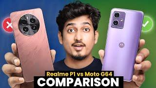 Moto G64 5G vs Realme P1 5G Best Under 15k? Design, Performance, Camera & Full Comparison