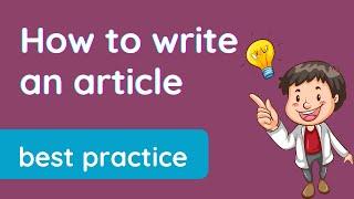 Important tips for perfect   articles - best practice