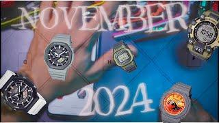 November 2024 New Release G-Shock preview!