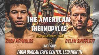 AFL 6: Dylan Shifflett vs. Zach Reynolds | 185 Kickboxing Title Match