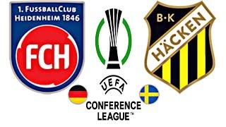 Heidenheim 3-2 Häcken | CONFERENCE LEAGUE 2024/25