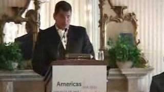 AS/COA: Presidente de Ecuador Rafael Correa