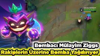 Bombacı Mülayim Her Yetenekte Yok Ediyor Ziggs Rakip Kudurtuyor Wild Rift