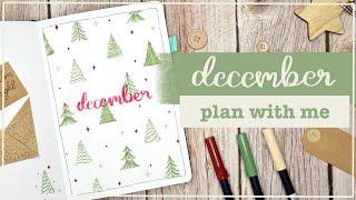 December 2022 | Bullet Journal Set Up | Plan With Me - Christmas/Holidays