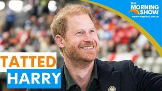 Prince Harry’s tattoo skit breaking the internet! Sunrise