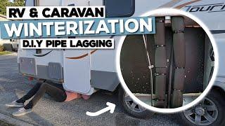 Insulating RV & Caravan Pipes (Lagging)