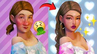 I FACETUNED myself  and this is what happened... SIMS 4 STORY