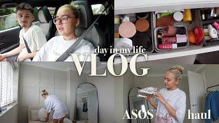 spend the day with me | make up declutter, ASOS haul + a room refresh