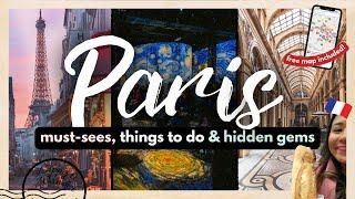 BEST THINGS TO DO IN PARIS FOR FIRST TIMERS W/ MAP | 20+ Must-Dos, Hidden Gems & More!