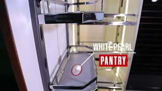 Perfekte Kuchen | Modular Kitchen | Perfekte White Pearl Pantry