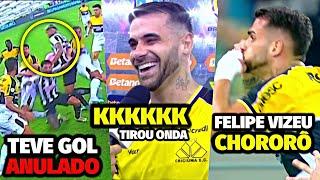 PROVOCOU! FELIPE VIZEU FEZ O CHORORÔ E GOL ANULADO NO ULTIMO LANCE! BOTAFOGO X CRICIUMA