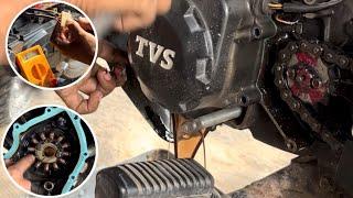 tvs victor 3v bike ki miter ki light billing kar raha hekay Karan he dekhye dosto