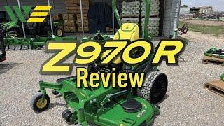 2023 John Deere Z970R Zero Turn Mower Review & Walkaround