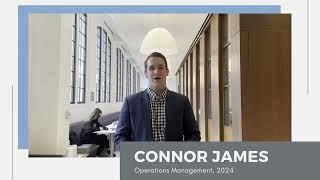 Connor James | Why Catholic University? | The Busch School of Business