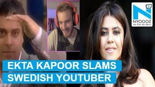 Swedish YouTuber MOCKS Indian daily soaps, Ekta Kapoor replies