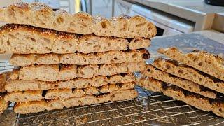 Barbari bread recipe :Traditional bread from Asia/Persian  flatbread