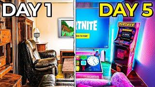 Transforming My Parent's Living Room Into Their Dream Gaming Room!